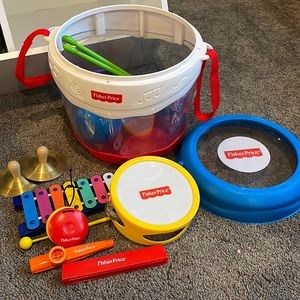 Fisher Price music set with xylophone